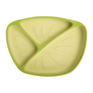 Plato infantil de silicona
