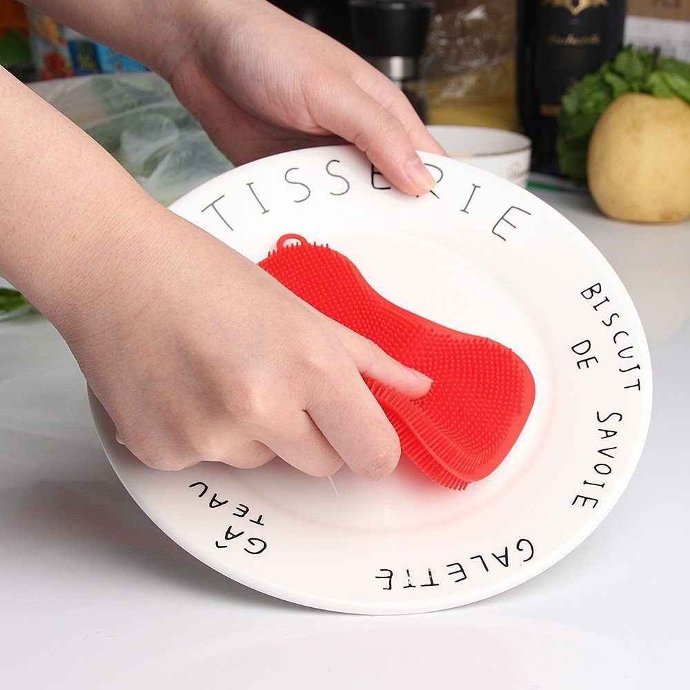 silicone dish sponge