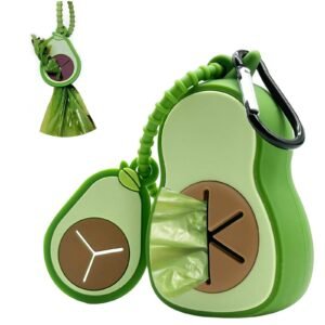 Dispensador de bolsas para excrementos de perro YB-152 en silicona