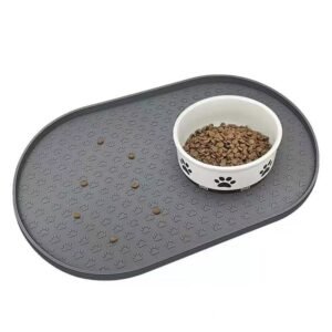 Alfombrilla de alimentación de silicona YB-145 con borde alto