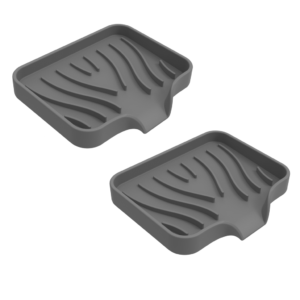 Jabonera de silicona YB-264-1 con drenaje