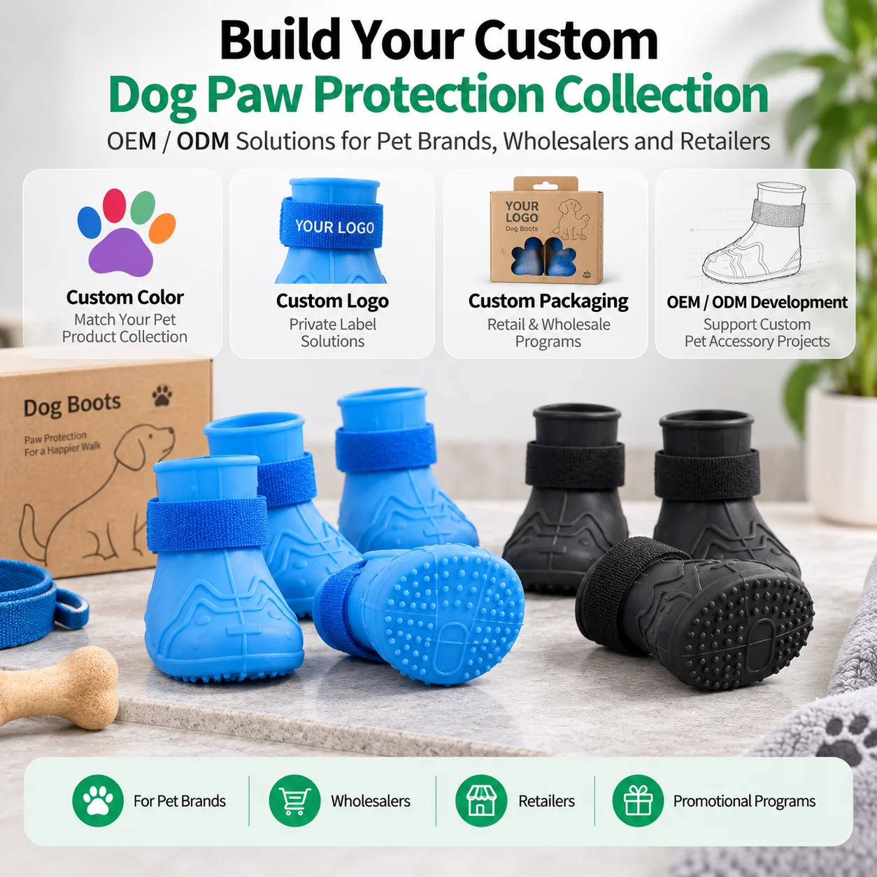 Opciones de personalización OEM/ODM de botas YB-172